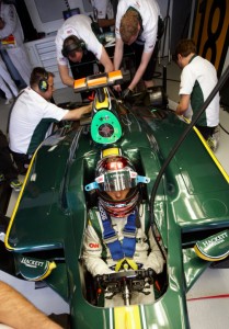 Lotus Racing Australian Grand Prix Qualifying Lotus Racing Australian Grand Prix Qualifying