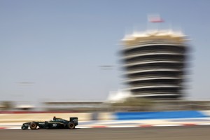 Lotus F1 T127 Bahrain practice
