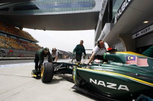 Lotus Racing 2010 Chinese Grand Prix Qualifying