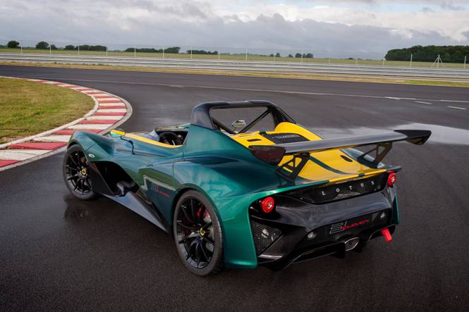 Lotus 311 rear